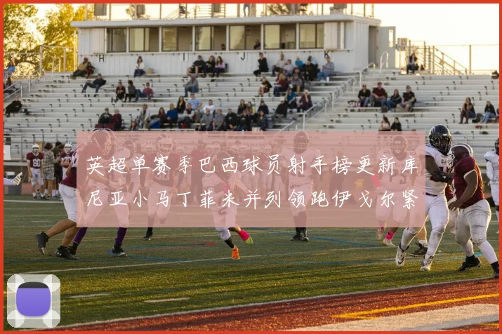 英超单赛季巴西球员射手榜更新库尼亚小马丁菲米并列领跑伊戈尔紧随其后
