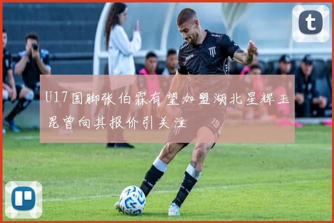 U17国脚张伯霖有望加盟湖北星辉玉昆曾向其报价引关注